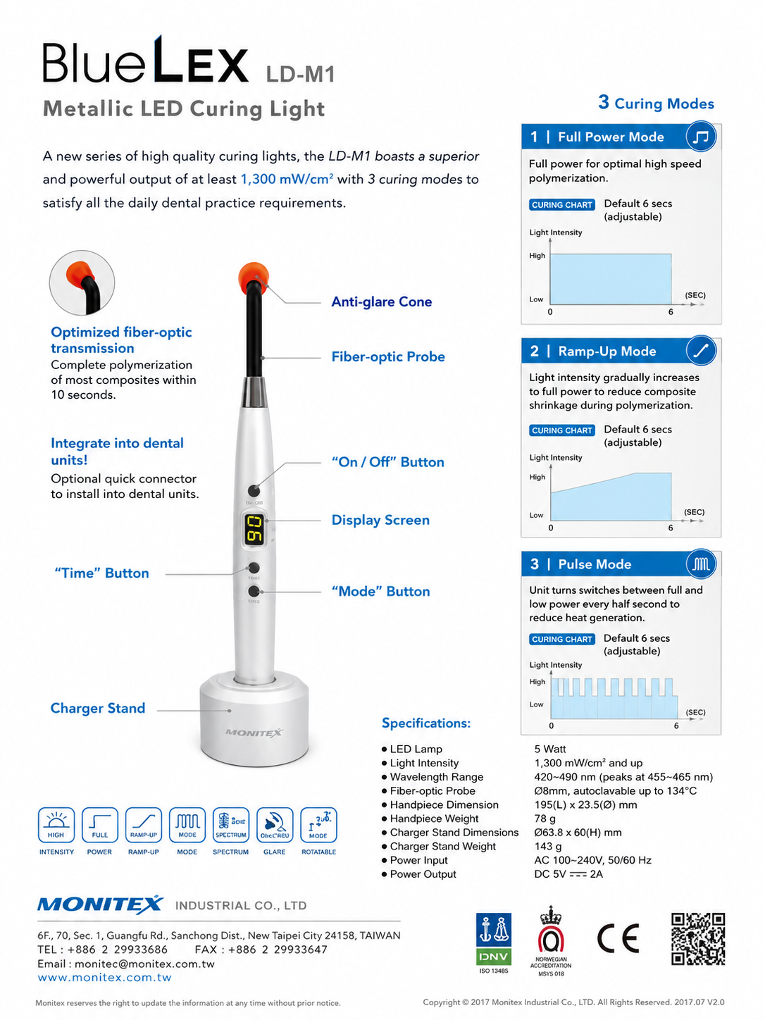 BlueLEX LD-M1 Curing Light Unit
