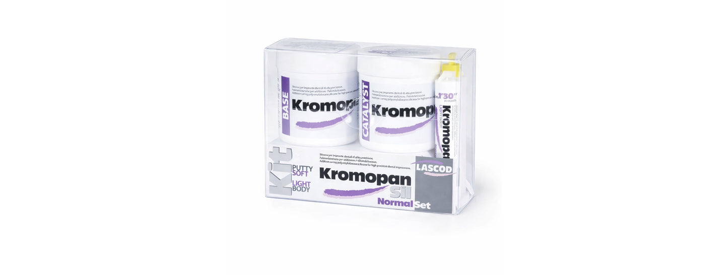 LASCOD KromopanSil addition silicone Small kit 2x150 ml