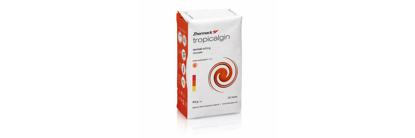 ZHERMACK Tropicalgin ألجينات للأسنان 453 جم