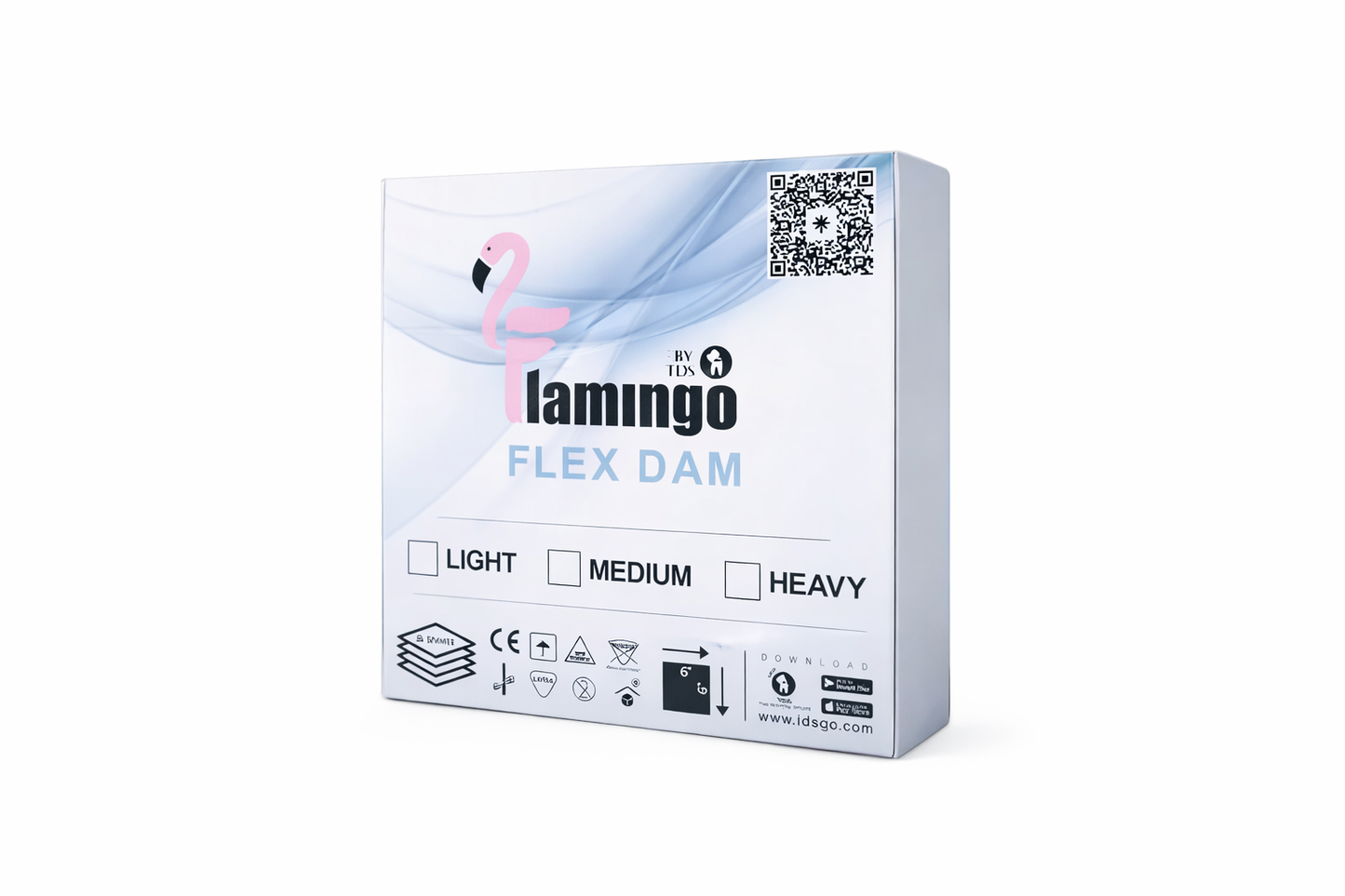 Flamingo Rubber Dam Sheets 6x6