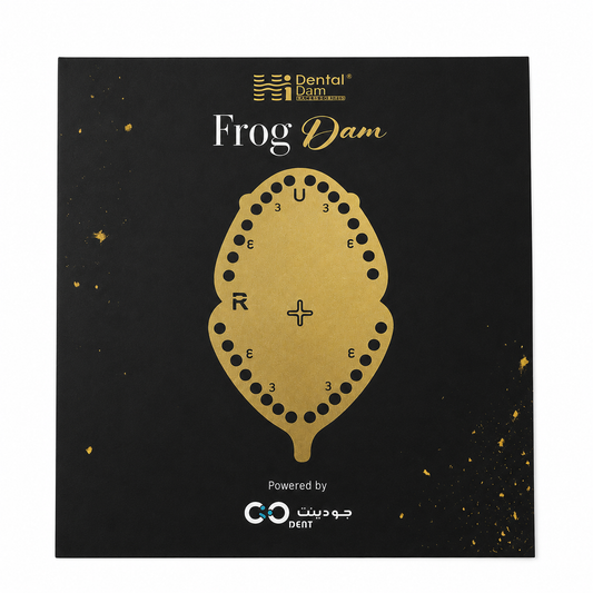 Frog Dam Metal Template