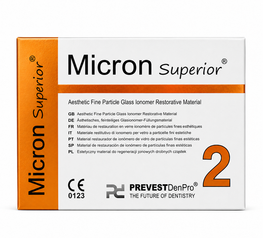 Prevest Micron II Superior Glass Ionomer Cement and Filling 15 g powder + 10ml Liquid