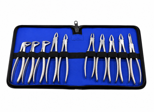 Generic Dental Extraction Forceps kit