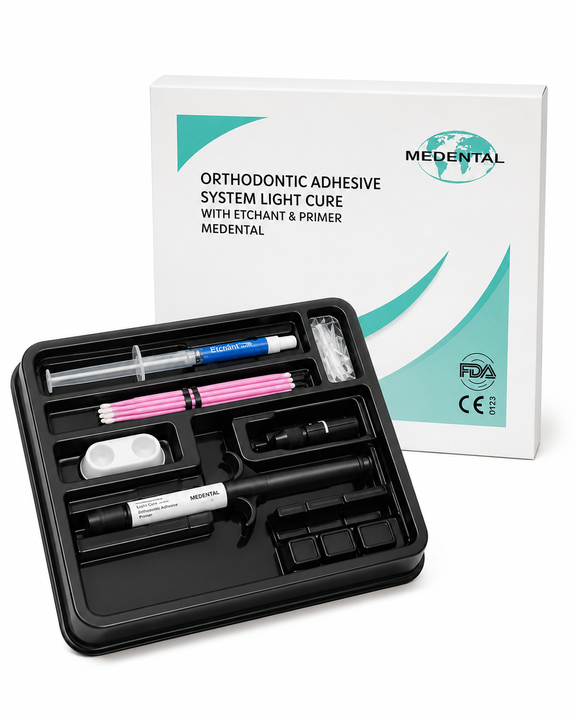 Medental Orthodontic Adhesive System Light Cure Kit