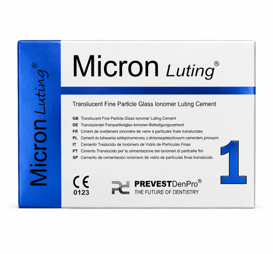 Prevest Micron Luting Glass Ionomer Cement 15gm and 10ml