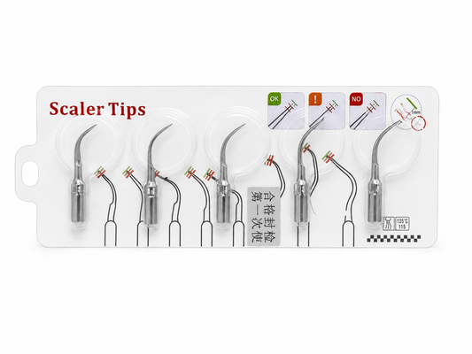 Thin-Sized UltraSonic Scaler Tips 5 Pcs