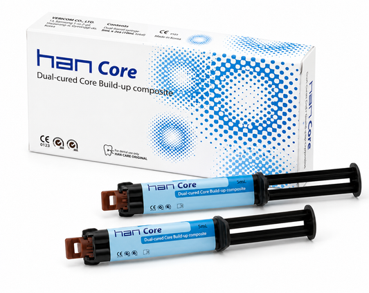 HANDAE Han Core Dual-Cured Core Build Up Composite 2syringes