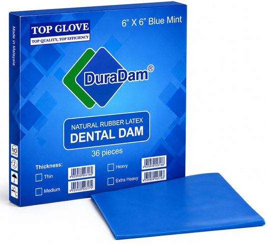 Dura Dam Rubber Dam Sheets 6x6