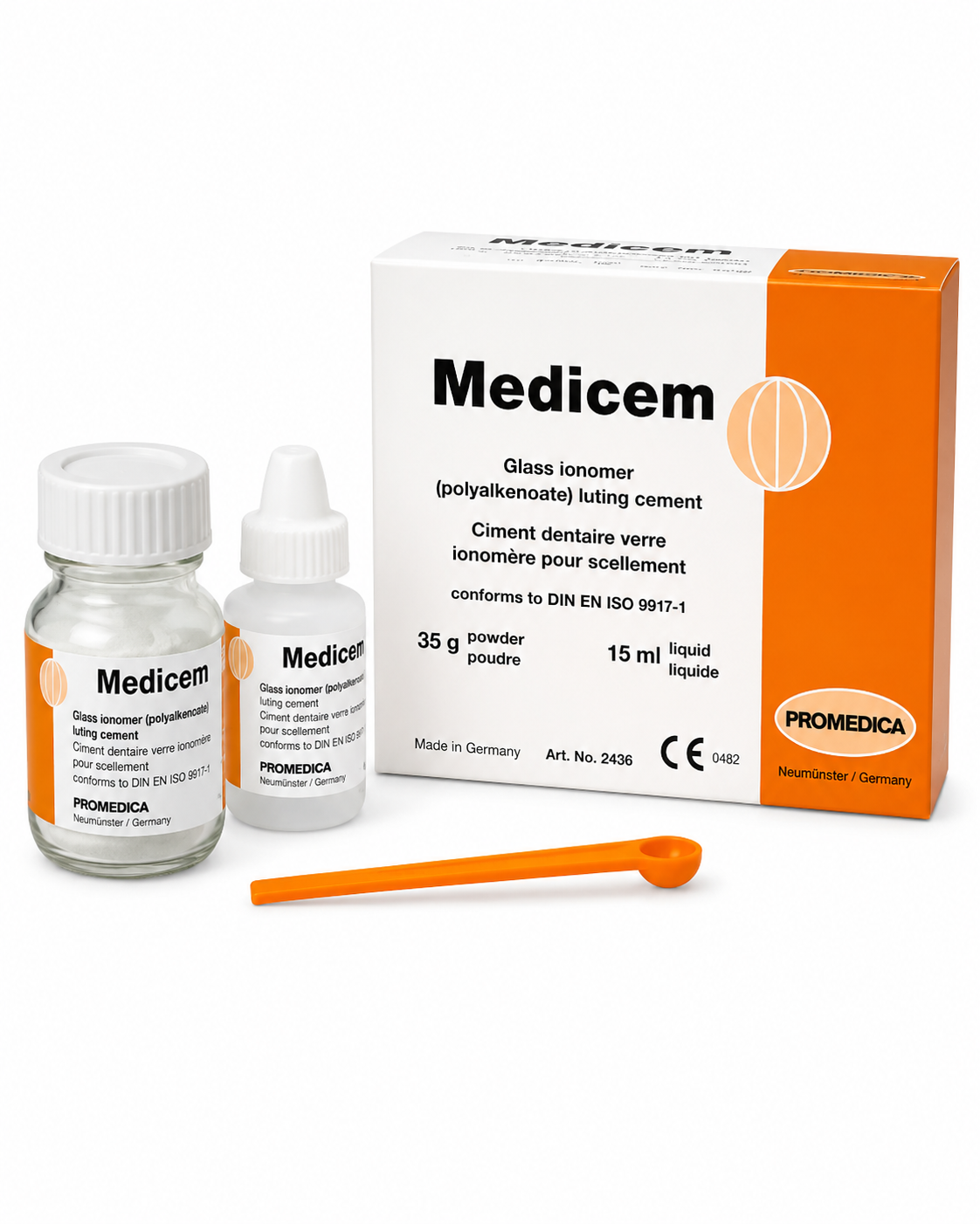 PROMEDICA Medicem Glass Ionomer Cement 35gm&15ml